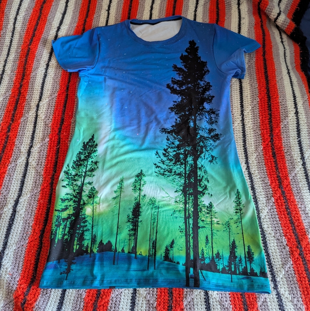 Black Milk Aurora Skye Tee Dress size M NWT
